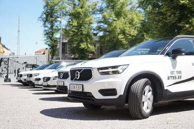 Lån av bil vid uppkörning + uppvärmning